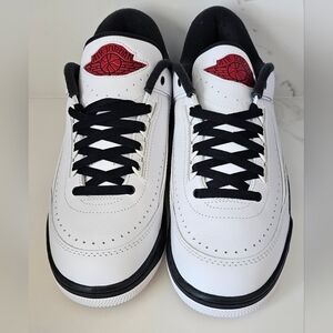 Nike Air Jordan 2/3 Low Men's Size 10.5 White Black Blue New W/ Box No Lid
